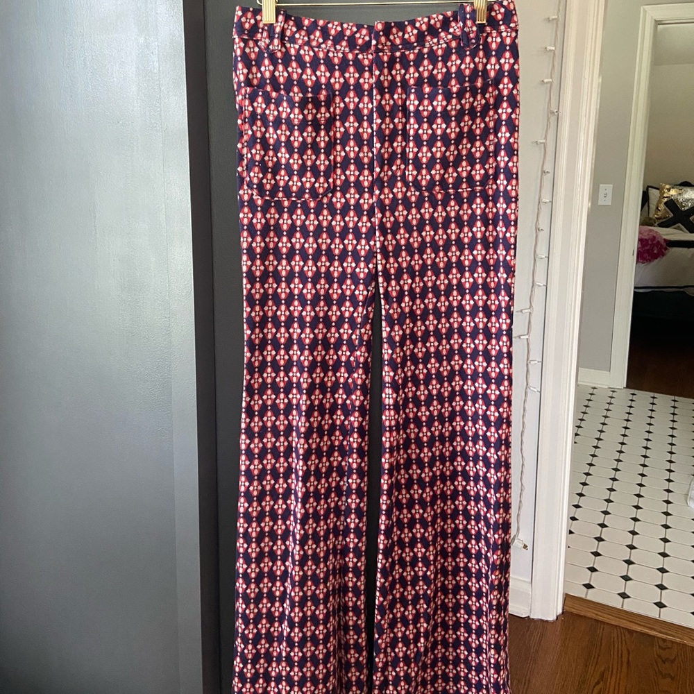 Free People Printed Flares
